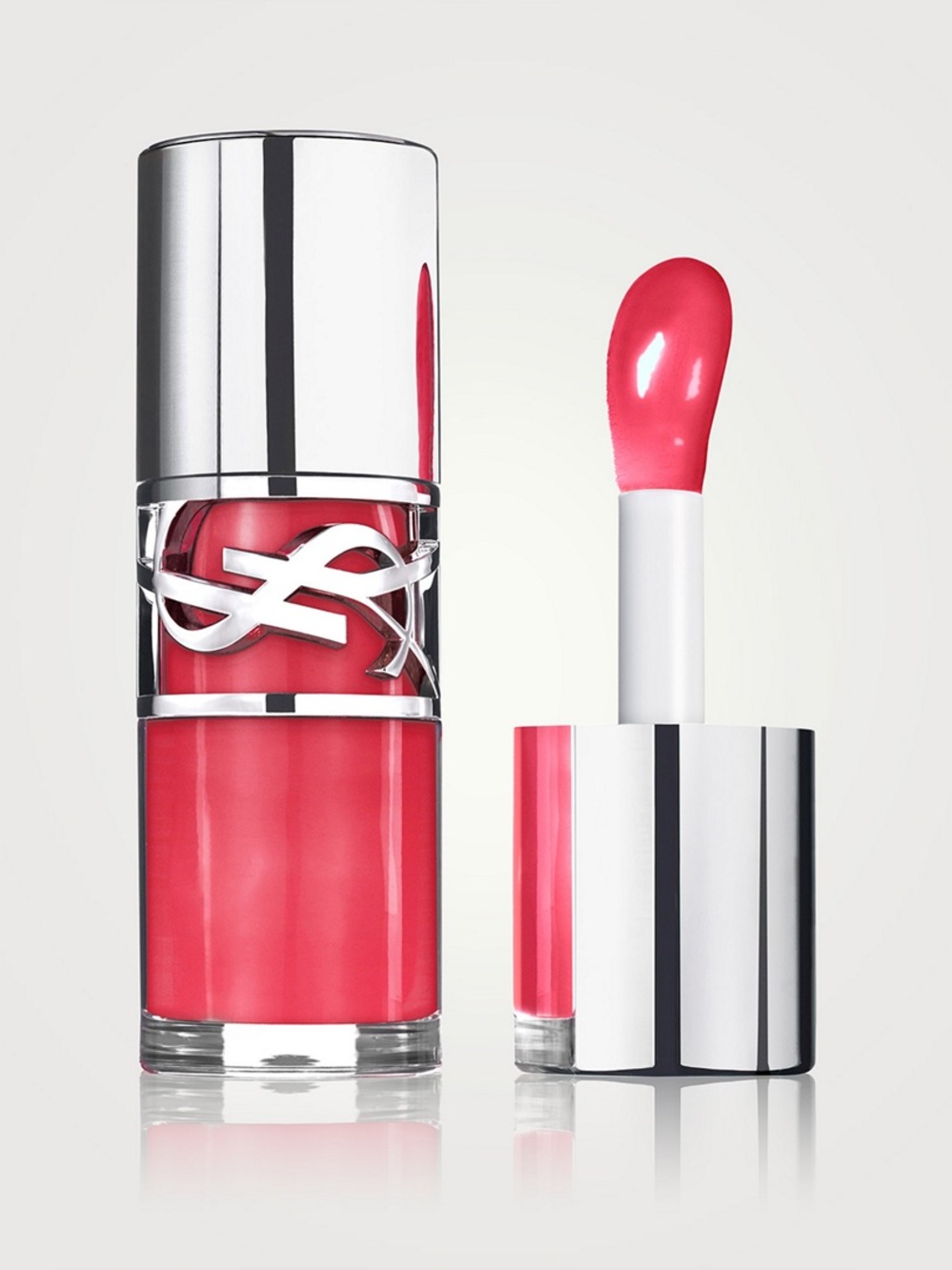 Yves Saint Laurent YSL Loveshine Plumping Lip Oil Gloss in Cherry Flash NWT